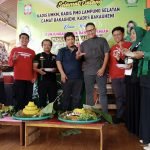 Kades Bakauheni Menghadiri Peresmian Pengrajin Sulam Kaligrafi Al Baraya II