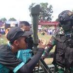 Masyarakat OKU Timur Antusias Saksikan Pameran Alutsista Yonaed 15/105 Tarik Chailendra
