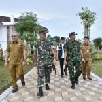 Pangdam XIII/Merdeka Tinjau Lokasi Kesiapan Kunjungan Kerja Presiden RI