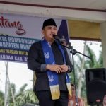 Bupati Bungo Hadiri Pengukuhan Pegawai Syara’ Dusun Leban