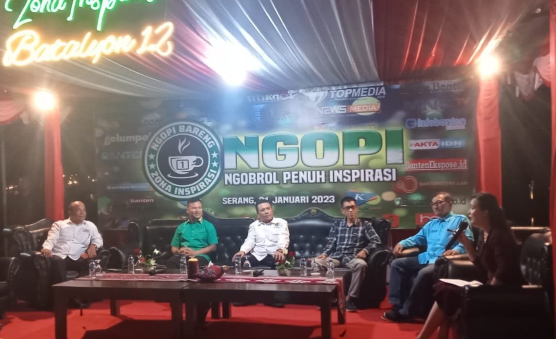 Gelar Ngopi Bareng, Dangrup 1 Kopassus Ajak Wartawan Bantu Masyarakat 1 IMG 20230122 WA0007