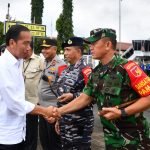 Dansatgas Pamwil, Danrem 131/Stg Amankan Kunker Presiden Jokowi ke Sulut