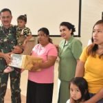 Tali Asih Kepada Anak Asuh Stunting, Diserahkan Pangdam XIII/Merdeka