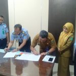 Sekda Tebo dan Kadiv Yankum Ham Teken PKS