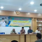 Rapat Minggon perangkat Desa Mekarmukti Bersama RT RW dan Dusun
