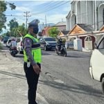 Personil Satlantas Polresta Manado Lakukan Turjawali di Pagi Hari