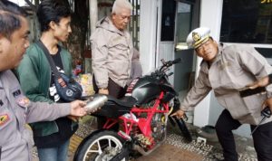 Polresta Manado dan Jajaran Menindak Tegas Pengguna Knalpot Racing