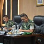 Pangdam XIII/Merdeka Pimpin Rapat Evaluasi Progja Dan Anggaran TA. 2023