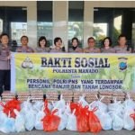 Polresta Manado Gelar Bakti Sosial Untuk Personel Polri/ PNS