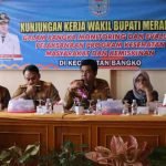 Wabup Merangin Lakukan Monitoring dan Evaluasi KMK