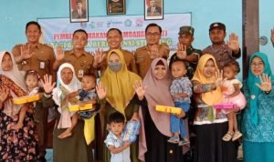 Sebanyak 164 Balita Berpotensi Stunting Se Kecamatan Wanareja Dapatkan Makanan Tambahan