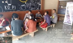Kapolsek Jawilan Gelar Jum'at Curhat di Desa Bojot, Diskusi dan Dengar Keluhan Masyarakat 3 IMG 20230203 WA0042