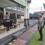 Apel Gelar Pasukan Operasi Keselamatan Samrat 2023, di Pimpin Kapores Bitung