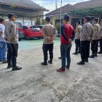 Pimpin Apel Pagi, Kanit Binmas Polsek Jawilan Sampaikan Arahannya