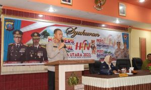 Sambut HPN 2023, Polres Pematang Siantar Bersama Insan Pers Gelar Syukuran 