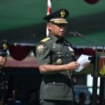 Kasdam XIII/Merdeka, Lantik 104 Siswa Menjadi Prajurit Bintara TNI AD