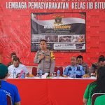 Giat Jumat Curhat Polres Bitung di Lapas Kelas II B Tewaan, Kapolres: Mari Kembali Hidup Benar