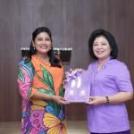 Ketua Umum Dharma Pertiwi Terima Audiensi Ketua Umum Perip