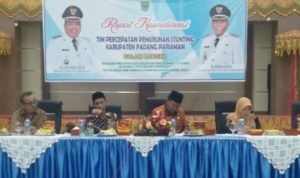 Buka Rakor Percepatan Penurunan Stunting, Wabup Rahmang Sebut Bangun Kolaborasi Ciptakan Kerja Sama