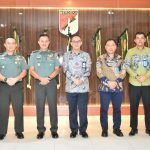 Pangdam XIII/Merdeka Terima Kunjungan Kakannwil Kemenkumham Sulut