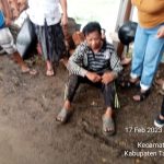 Puluhan Motor Jatuh di Jalan Raya Kukun Daon Sukatani Rajeg Gegara Ceceran Urugan Tanah Merah