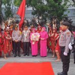 Agenda Kunjungan kerja Kapolda Sulut di Polres Kota Bitung