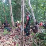 Babinsa Koramil 1512-03/Gebe Komsos Dengan Masyarakat Desa Umiyal