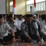 Korem 131/Santiago Mengikuti Istighatsah Kubra Dalam Rangka Isra Mi’raj Nabi Muhammad SAW