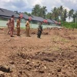 Kodim 1512/Weda Dampingi Distan Halteng Tinjau Lahan Kodim