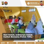 Hari Jum’at, Waktunya Jum’aat Curhat Bersama Polres Tebo