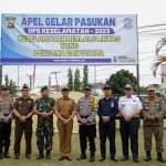 Wakil Bupati Bungo Hadiri Apel Gelar Pasukan Ops Keselamatan Tahun 2023
