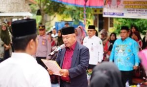 Hadiri Pelantikan Bamus, Suhatri Bur: Jajaran Pemerintahan Nagari Jangan Takut Mengatur Masyarakat