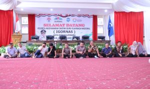 Sambil Duduk Lesehan, Silaturahmi Sekda Bersama Jajaran Pegawai Setdako Pangkalpinang