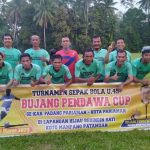 Jalin Silaturahmi, Sekretaris DPD Golkar Padang Pariaman Gelar Turnamen Sepak Bola ‘Bujang Pendawa Cup’