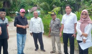 Didampingi Dinas PU Sumbar, Anggota DPRD Provinsi Sumbar Jempol Tinjau Jalan Simpang Asam ke Surau Duri