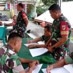 Tingkatkan Profesionalisme Babinsa, Koramil 1310-06/Airmadidi Gelar Latnister Tahun 2023