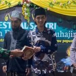 Satgas Yonif 143/TWEJ Beri Bantuan Al-Qur’an di Madrasah Pedalaman Papua