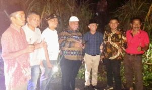 Bupati Suhatri Bur Kembali Dari Tanah Suci Langsung Tinjau Lokasi Longsor Padang Alai