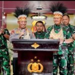 Ratas Bareng Presiden, Kapolri Tegaskan TNI-Polri Kawal Seluruh Kebijakan di Papua