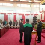 DPRD Gelar Rapat Paripurna dalam Rangka PAW Anggota DPRD Bungo Partai Hanura dari Razali, SE kepada M. Tobri Zaini