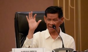 Jadi Narsum di Acara Bimtek Jurnalis, Ketua PWI Sumbar Basril Basyar Bahas Sosok Insan Pers yang Ideal