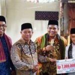 Bupati Suhatri Bur Awali Safari Ramadhan 1444 H di Mesjid Al Muqarrabin Nagari Aie Tajun Lubuk Alung