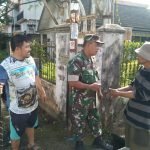 Cegah Banjir dan Penyakit, Sertu Iwan Himbau Warga Tidak Buang Sampah Sembarangan