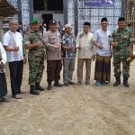 Danramil 418-08/Sako Hadiri Safari Sholat Jum’at Gubernur Sumsel di Masjid Darul Hadist
