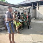 Pererat Silaturahmi, Babinsa Koramil 1512-03/Gebe Komsos Dengan Tokoh Pemuda