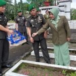 HUT Ke-47 Infolahta Kodam XIII/Merdeka Gelar Ziarah dan Anjangsana
