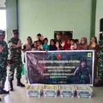 Peduli Anak Stunting, Kodim 1512/Weda Serahkan Bantuan Makanan Bernutrisi