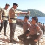 Kapolda Sulut Pimpin Upacara Penutupan Tradisi Pembaretan Bintara Remaja