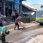 POLRI dan TNI Bantu Bersihkan Jalan, Dampak Abu Vulkanik Pasca Erupsi Merapi