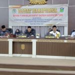 DPRD Tebo Gelar Rapat Paripurna dalam Rangka Penyampaian Nota Pengantar LKPj Kinerja Bupati Rebo TA 2022